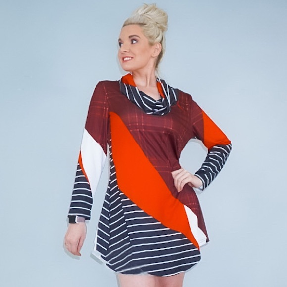 Long Sleeve Mod Dress - Picture 4 of 15